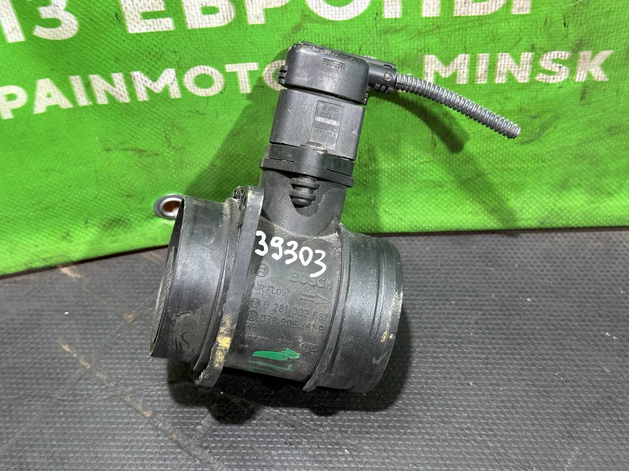 (39303) Расходомер воздуха Skoda Fabia 2004 1,9 TDi 0281002531 (39303) Расходомер воздуха Skoda Fabia 2004 1,9 TDi 0281002531