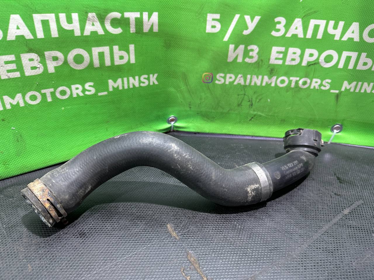 (34892) Патрубок радиатора Porsche Cayenne 2004 4,5 Ti 7L5122291 - фото2